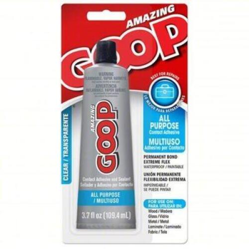 DESCRIPTION: (5) ADHESIVE BRAND/MODEL: GOOP #16NG91 INFORMATION: CLEAR SIZE: 3.7 FL OZ RETAIL$: $8.70 EA QTY: 5