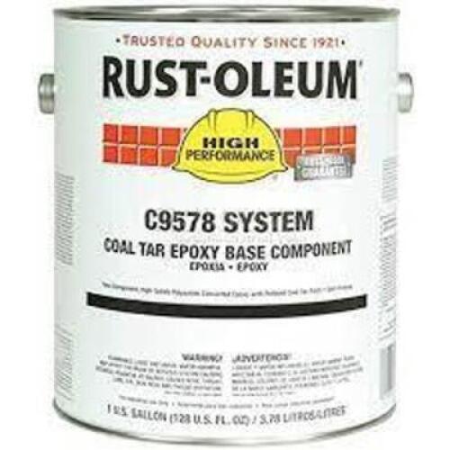 DESCRIPTION: (1) COAL TAR EPOXY BRAND/MODEL: RUST-OLEUM C9578 INFORMATION: BLACK SIZE: 1 GALLON RETAIL$: $131.79 EA QTY: 1