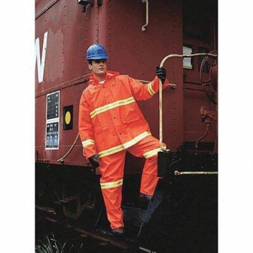 (4) RAIN SUIT JACKET AND BIB