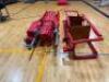 (2) - COURT VOLLEYBALL NET AND REFFEREE STAND SET - 6