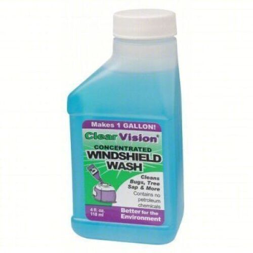 DESCRIPTION: (3) CONCENTRATED WINSHIELD WASH BRAND/MODEL: CLEAR VISION SIZE: 4 FL OZ RETAIL$: $14.33 TOTAL QTY: 3