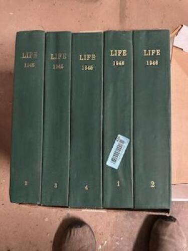 VINTAGE ORIGINAL LIFE MAGAZINE HARD COVER EDITION
