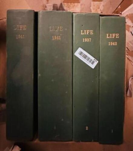 VINTAGE ORIGINAL LIFE MAGAZINE HARD COVER EDITION