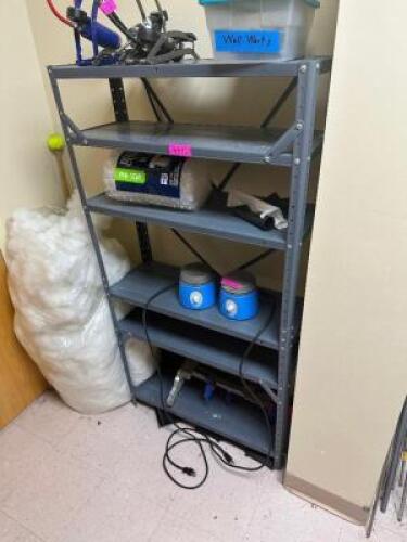 STORAGE SHELF WITHOUT CONTENTS