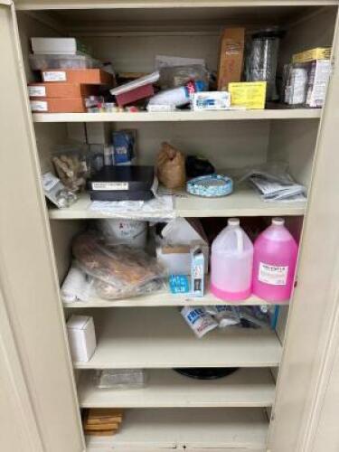 CONTENTS OF CABINET