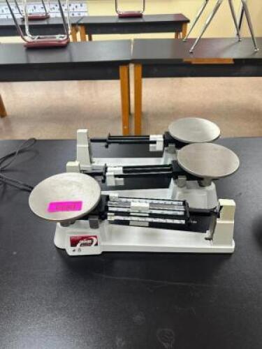 (3) - TRIPLE BEAM SCALES