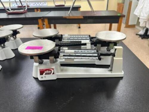 (3) - TRIPLE BEAM SCALES