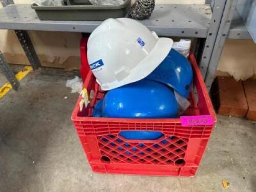 ASSORTED SAFETY HELMETS