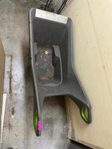 WHEEL BARROW AND BUCKETS