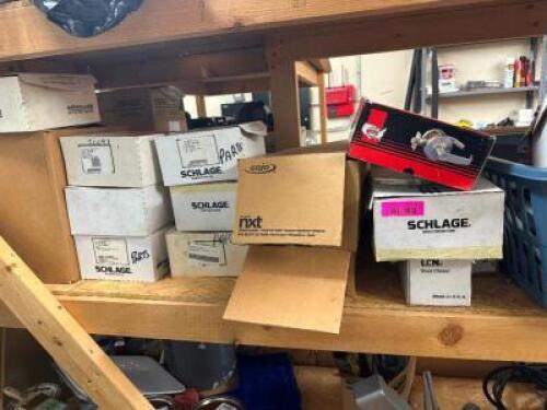 ASSORTED LOCK HARDWARE