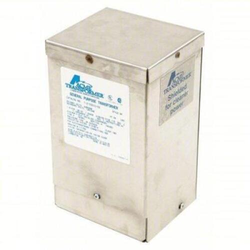 DESCRIPTION: (2) SINGLE PHASE HARSH ENVIRONMENT TRANSFORMER BRAND/MODEL: ACME ELECTRIC #3CNR1 SIZE: 240V AC/480V AC, 120V AC/240V AC, WALL, 14 RETAIL$