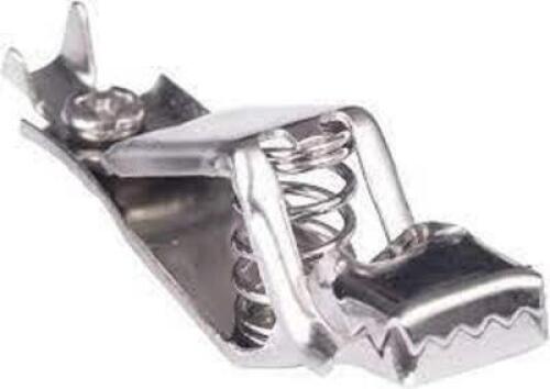 DESCRIPTION: (30) PACKS OF (2) BATTERY CHARGING CLIPS BRAND/MODEL: GARDNER BENDER #14-530 INFORMATION: ZINC PLATED STEEL SIZE: 30, 2 PACK RETAIL$: $7.