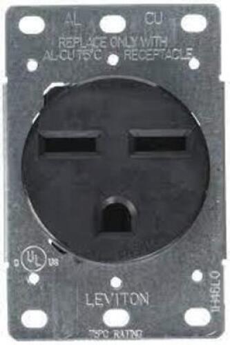 DESCRIPTION: (10) FLUSH MOUNT POWER OUTLET BRAND/MODEL: LEVITON #001-5372-S00 INFORMATION: BLACK SIZE: 2 POLE, 3 WIRE, GROUNDING RETAIL$: $13.99 EA QT