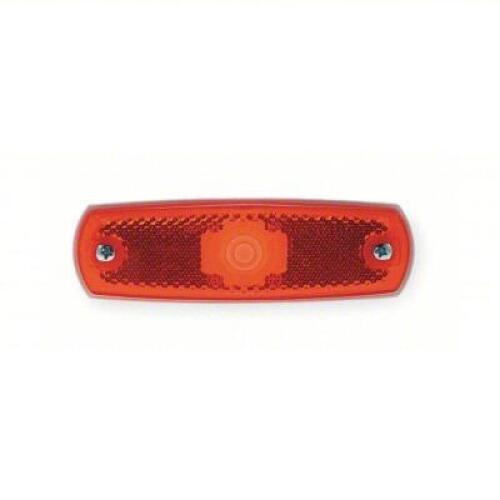 DESCRIPTION: (6) CLEARANCE MARKER LAMP BRAND/MODEL: GROTE #2VNN4 INFORMATION: RED/REFLECTIVE SIZE: PERMANENT, 5 IN LG - VEHICLE LIGHTING, OVAL RETAIL$