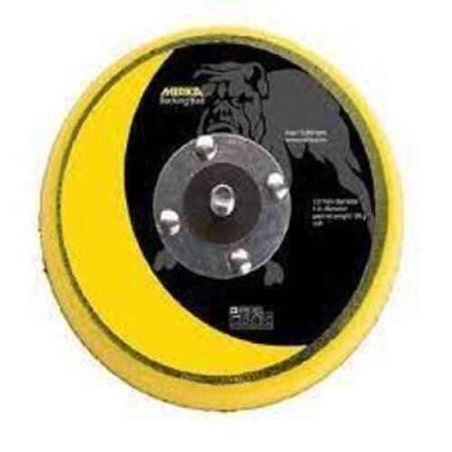 DESCRIPTION: (4) BACKING PAD BRAND/MODEL: MIRKA #915SGV INFORMATION: YELLOW SIZE: 5" RETAIL$: $40.47 EA QTY: 4