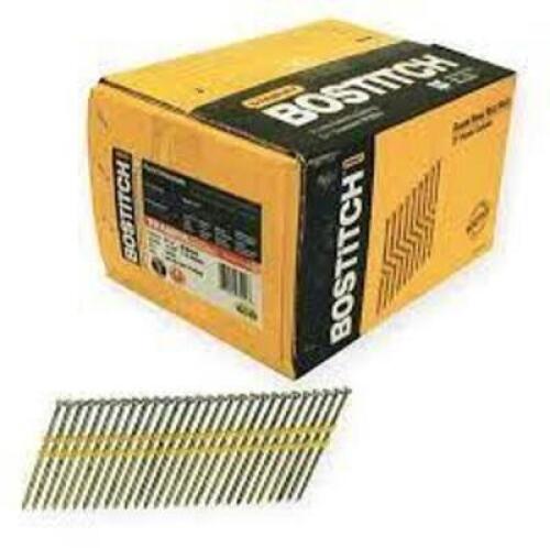 DESCRIPTION: (1) PACK OF (4000) FRAMING NAILS BRAND/MODEL: BOSTITCH/RH-S12D131HDG INFORMATION: HOT DIPPED GALVANIZED/DIAMOND-POINT SIZE: 3-1/4"L RETAI