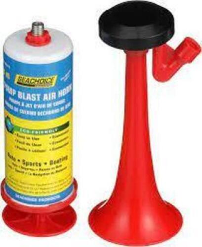 DESCRIPTION: (3) PUMP BLAST AIR HORN BRAND/MODEL: SEACHOICE #46311 RETAIL$: $19.21 EA QTY: 3