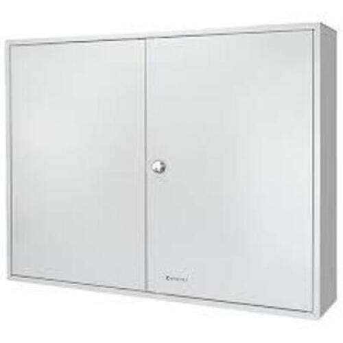 DESCRIPTION: (1) STEEL TWO-DOOR CABINET BRAND/MODEL: BARSKA #CB12698 INFORMATION: GREY SIZE: 28-3/4X3-1/4X22 RETAIL$: $311.99 EA QTY: 1