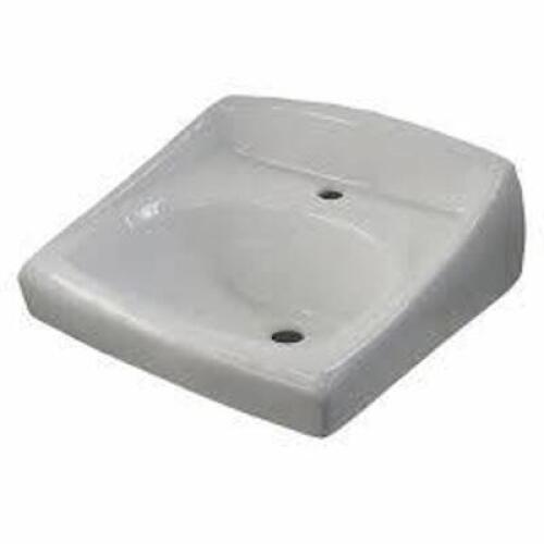 DESCRIPTION: (1) WALL HUNG SINK BRAND/MODEL: SLOAN #SS3103 INFORMATION: WHITE RETAIL$: $72.49 EA QTY: 1