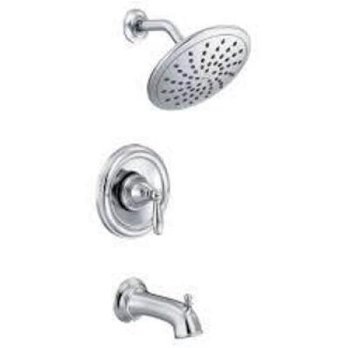 DESCRIPTION: (1) TUB AND SHOWER SET BRAND/MODEL: BRANTFORD #T2253EP INFORMATION: CHROME RETAIL$: $121.45 EA QTY: 1