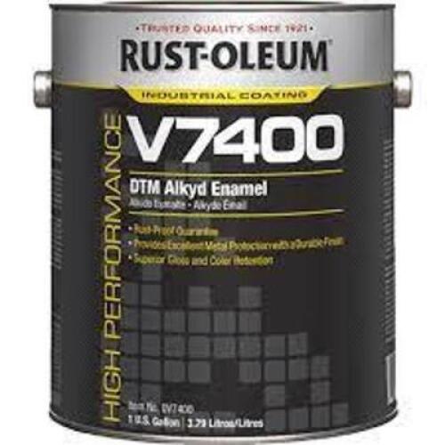 DESCRIPTION: (1) RUST PREVENTIVE PAINT BRAND/MODEL: RUST-OLEUM CV7400 INFORMATION: SILVER GRAY SIZE: 1 GALLON RETAIL$: $141.90 QTY: 1