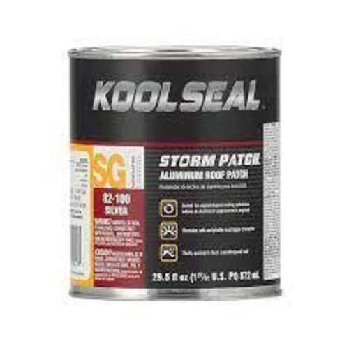 DESCRIPTION: (1) STORM PATCH FOR ALUMINUM ROOF BRAND/MODEL: KOOL SEAL #82-100 SIZE: 1 GALLON RETAIL$: $48.22 EA QTY: 1