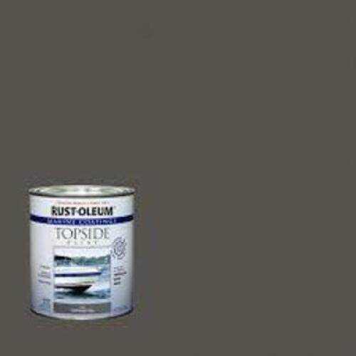 DESCRIPTION: (2) MARINE COATINGS TOPSIDE PAINT BRAND/MODEL: RUSTOLEUM INFORMATION: BATTLESHIP GRAY SIZE: 32 FL OZ RETAIL$: $18.98 EA QTY: 2