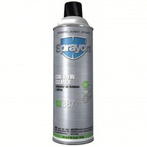 DESCRIPTION: (1) COIL AND FIN CLEANER BRAND/MODEL: SPRAYON CD887 #1MEU7 SIZE: 18 OZ RETAIL$: $11.15 EA QTY: 1
