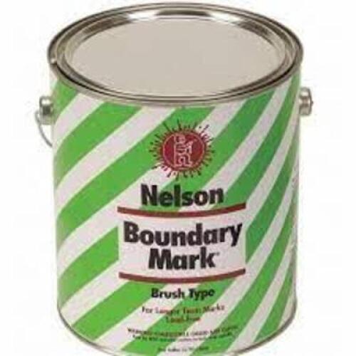 DESCRIPTION: (1) BOUNDARY MARK PAINT BRAND/MODEL: NELSON SIZE: 1 GALLON RETAIL$: $54.99 EA QTY: 1