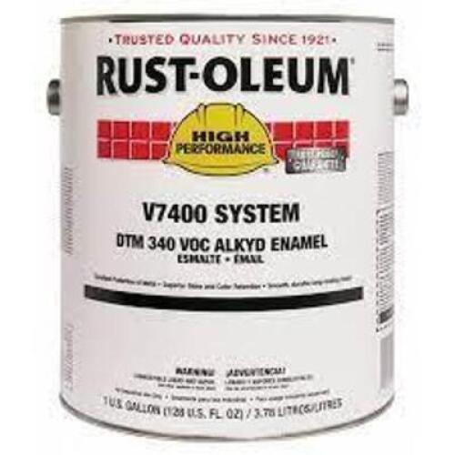 DESCRIPTION: (1) DTM ALKYD ENAMEL BRAND/MODEL: RUST-OLEUM V7400 INFORMATION: SEMI GLOSS LIGHT NEUTRAL GRAY SIZE: 1 GALLON RETAIL$: $82.03 EA QTY: 1