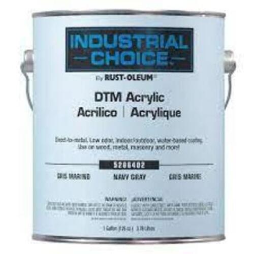 DESCRIPTION: (1) DTM ACRYLIC BRAND/MODEL: RUST-OLEUM 5256402 INFORMATION: INTERNATIONAL ORANGE SIZE: 1 GALLON RETAIL$: $78.45 EA QTY: 1