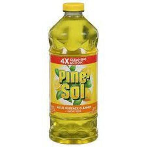 DESCRIPTION: (2) ALL PURPOSE CLEANER BRAND/MODEL: PINE-SOL INFORMATION: LEMON SIZE: 60 FL OZ RETAIL$: $4.99 EA QTY: 2