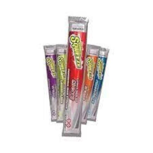 DESCRIPTION: (1) CASE OF (150) FREEZER POPS BRAND/MODEL: SQWINCHER #1UFK7 INFORMATION: 5 FLAVORS RETAIL$: $64.47 EA QTY: 1