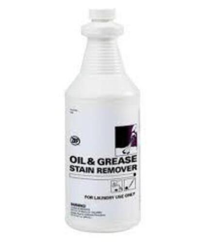 DESCRIPTION: (2) OIL AND GREASE STAIN REMOVER BRAND/MODEL: ZEP SIZE: 1 QT RETAIL$: $16.00 EA QTY: 2