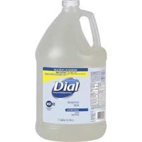 DESCRIPTION: (2) LIQUID HAND SOAP BRAND/MODEL: DIAL PROFESSIONAL INFORMATION: FOR SENSITIVE SKIN SIZE: 1 GALLON RETAIL$: $25.00 EA QTY: 2