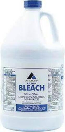 DESCRIPTION: (2) GERMICIDAL ULTRA BLEACH BRAND/MODEL: AROCEP #56HN13 SIZE: 1 GALLON RETAIL$: 10.16 EA QTY: 2