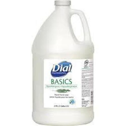 DESCRIPTION: (2) LIQUID HAND SOAP BRAND/MODEL: DIAL BASICS SIZE: 1 GALLON RETAIL$: $22.87 EA QTY: 2