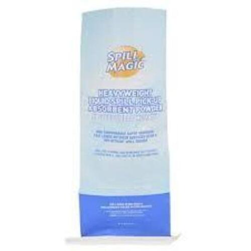 DESCRIPTION: (1) BAG OF HEAVYWEIGHT LIQUID SPILL PICK UP ABSORBENT POWDER BRAND/MODEL: SPILL MAGIC SIZE: 30 LB RETAIL$: $26.00 EA QTY: 1