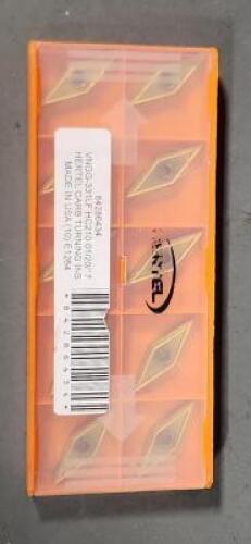 DESCRIPTION: (10) VNGG CARBIDE TURNING INSERTS BRAND/MODEL: HERTEL VNGG-331LF HC2010 RETAIL$: $13.86 PER INSERT QTY: 10