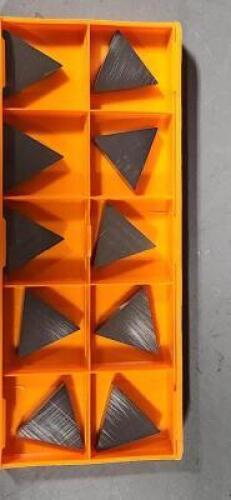 DESCRIPTION: (10) TNG-431 CARBIDE TURNING INSERTS BRAND/MODEL: HERTEL TNG-431 HT10 RETAIL$: $12.36 PER INSERT QTY: 10