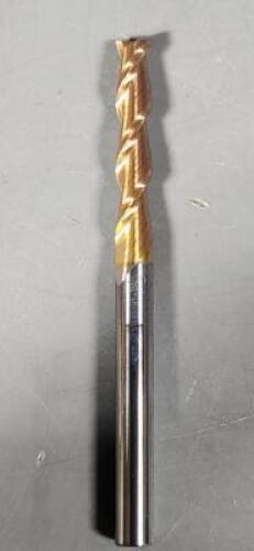 DESCRIPTION: (5) SOLID CARBIDE SQ END MILL BRAND/MODEL: ACCUPRO 07770407 SIZE: 3/16&Prime; Dia, 1&Prime; LOC RETAIL$: $46.11 EA QTY: 5