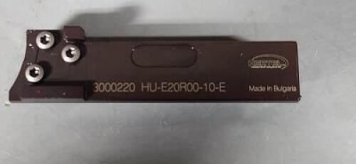 DESCRIPTION: (1) INTEGRAL SHANK PARTING TOOL HOLDER BRAND/MODEL: HERTEL HU-E20-R00-10-E RETAIL$: $119.00 QTY: 1