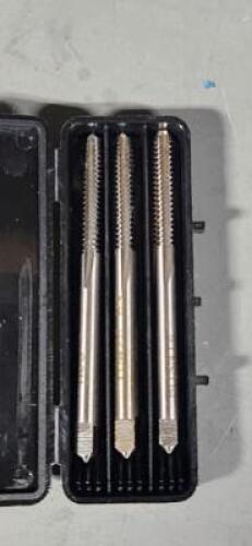 DESCRIPTION: (6) (3) PC TAP SETS BRAND/MODEL: VC 04438271 SIZE: #10-24 UNC RETAIL$: $13.60 EA QTY: 6