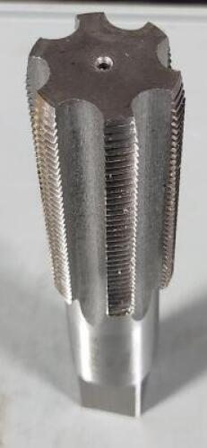 DESCRIPTION: (2) HSS STRAIGHT FLUTE HAND TAP BRAND/MODEL: VC04489555 SIZE: 1-3/8-12 RETAIL$: $245.16 QTY: 2