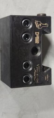 DESCRIPTION: (1) SERIES AXA THRU COOLANT BORING BAR TOOLPOST HOLDER BRAND/MODEL: DORIAN 73310104214 RETAIL$: $212.04 QTY: 1