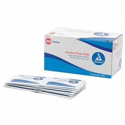 (3) CASES OF (20) BOXES OF (100) ALCHOL PADS