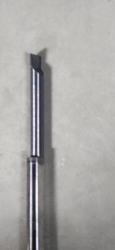 DESCRIPTION: (5) SUBMICRON CARBIDE BORING BAR BRAND/MODEL: SCT 74396656 SIZE: 0.11BORE, MIN 0.7" MAX DEPTH RETAIL$: $53.53 QTY: 5