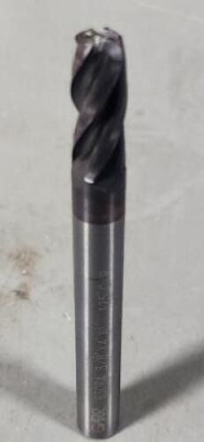 DESCRIPTION: (5) SOLID CARBIDE SQ END MILL BRAND/MODEL: GARR TOOL 20557 SIZE: 3/8" DIA RETAIL$: $58.42 QTY: 5