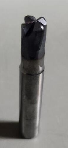 DESCRIPTION: (2) SOLID CARBIDE BALL END MILL BRAND/MODEL: SECO 180080R200Z4-MEGA-64 SIZE: 8MM dia 2" loc RETAIL$: $ 239.00 EA QTY: 2
