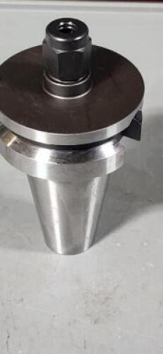 DESCRIPTION: (1) BT40 TAPER SHANK COLLET SHANK BRAND/MODEL: ERICKSON BT40DA308216 SIZE: 0.016 x 1/4" RETAIL$: $227.00 QTY: 1